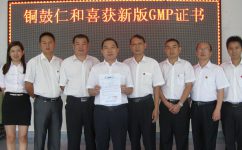 銅鼓仁和喜獲新版GMP證書